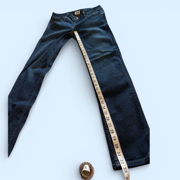 NEW Hudson Jeans Dark Blue Collin Skinny Jeans size 27 - Picture 9 of 11